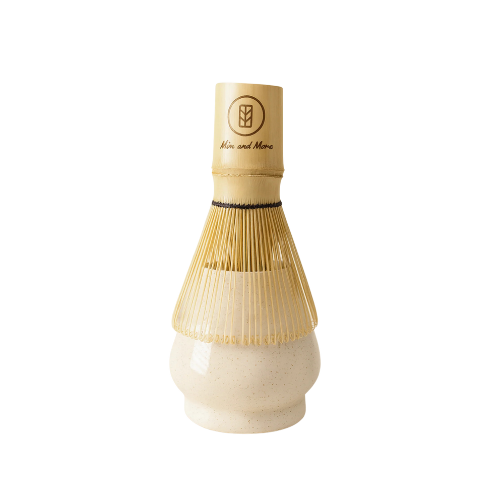 Matcha Whisk El Yapımı Özel Bambu Köpürtücü, Çırpıcı, Karıştırıcı