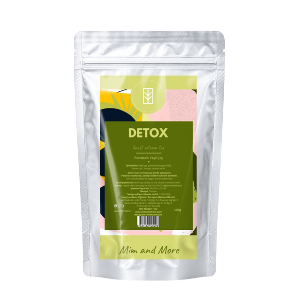 Detox Tea - Ananaslı Yeşil Çay 100 g