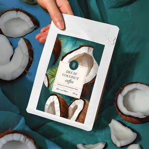 Decaf Coconut Coffee - Kafeinsiz Hindistan Cevizi Aromalı Filtre Kahve, 200 gr