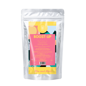 Boost-up Tea – Zencefilli Hibiskuslu Bitki Çayı 100 g