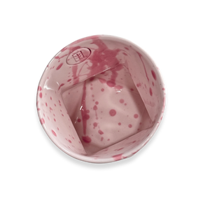 Pembe Desenli Seramik Bardak – El Yapımı Seramik Bardak 250 ml