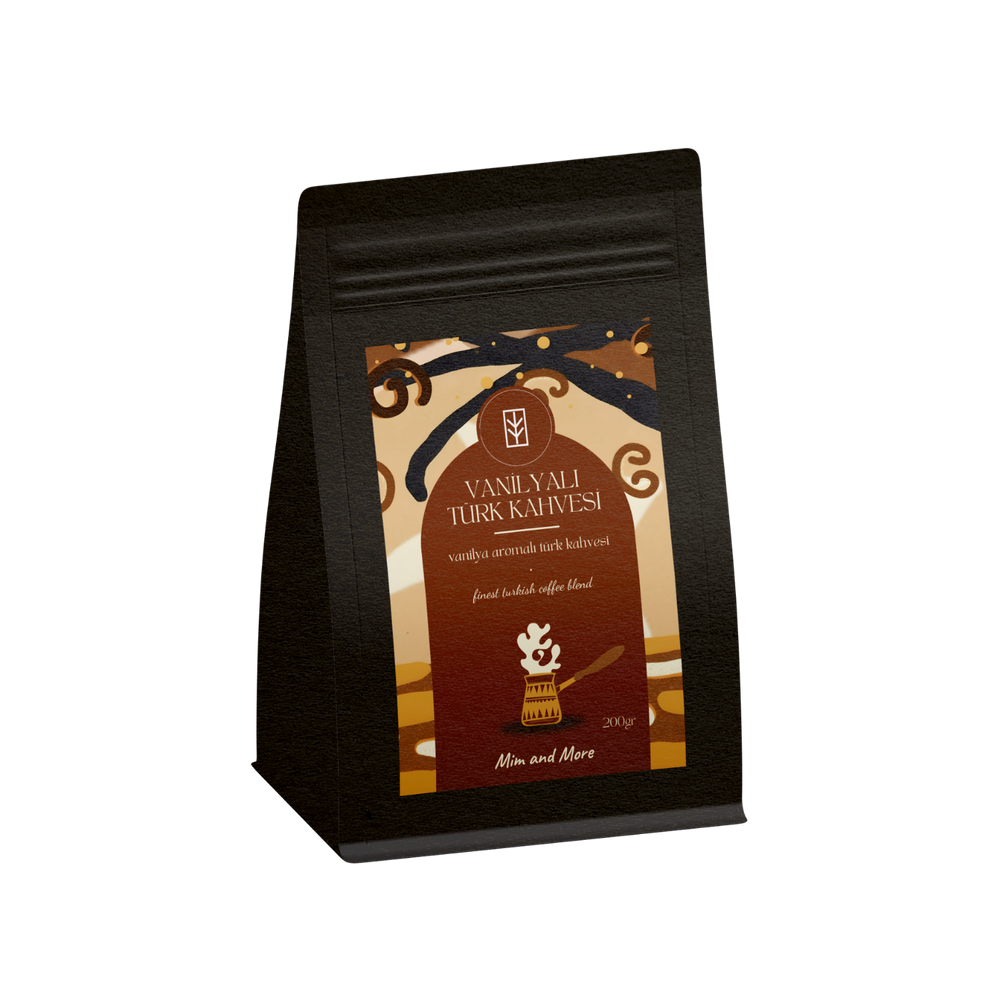Vanilla Turkish Coffee - Vanilya Aromalı Türk Kahvesi 200 g
