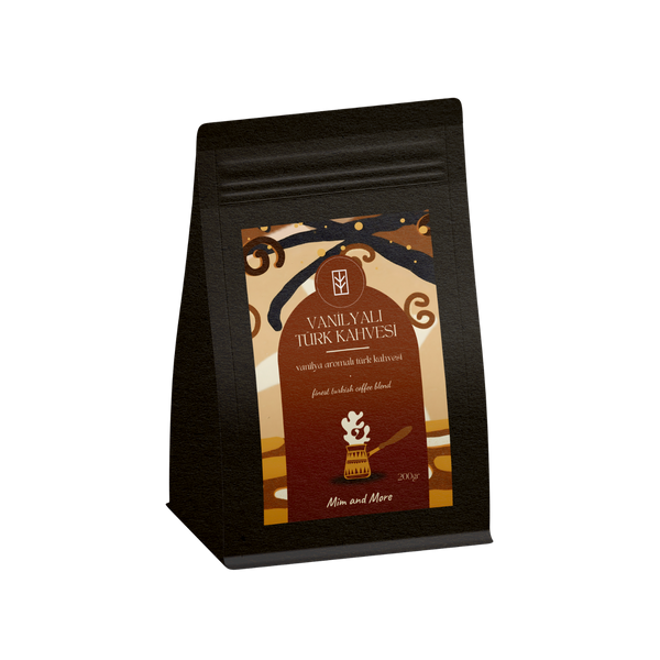 Vanilla Turkish Coffee - Vanilya Aromalı Türk Kahvesi 200 g