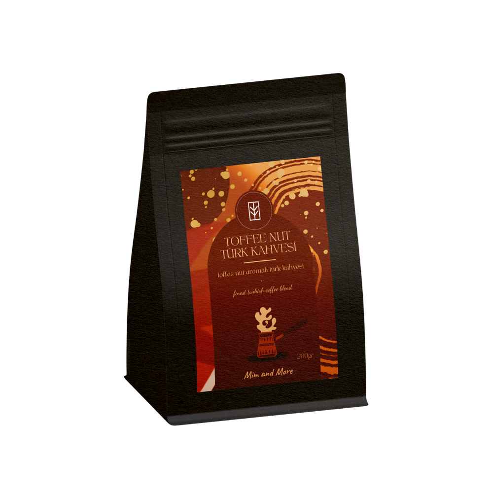 Toffee Nut Turkish Coffee - Toffee Nut Aromalı Türk Kahvesi 200 g