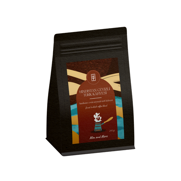 Coconut Turkish Coffee - Hindistan Cevizi Aromalı Türk Kahvesi 200 g