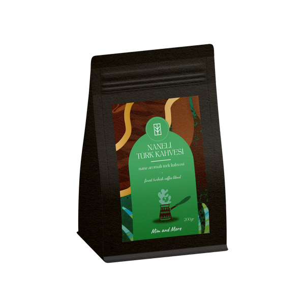 Mint Turkish Coffee - Nane Aromalı Türk Kahvesi 200 g