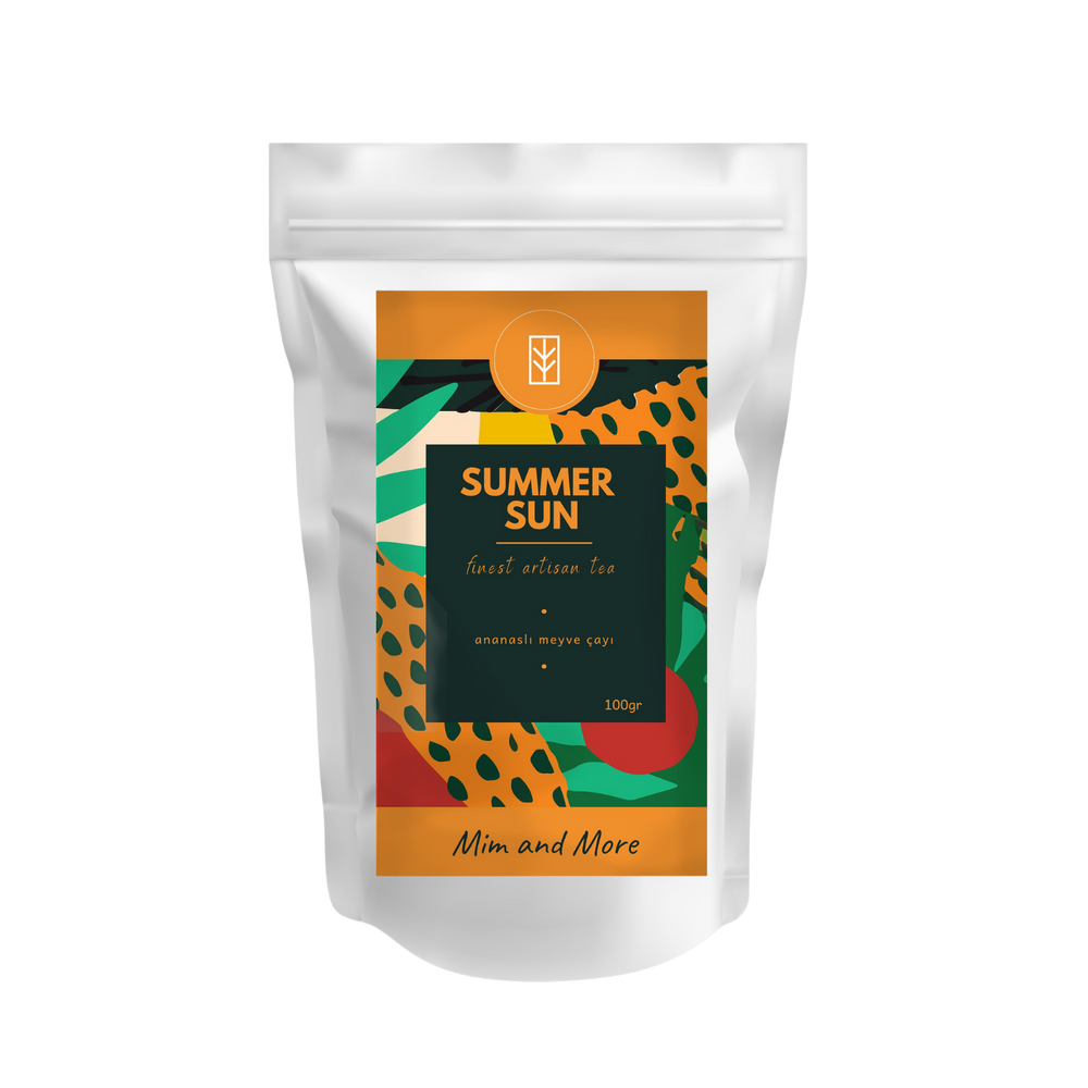 Summer Sun – Ananaslı Hibiskus Meyve ve Bitki Çayı 100 g