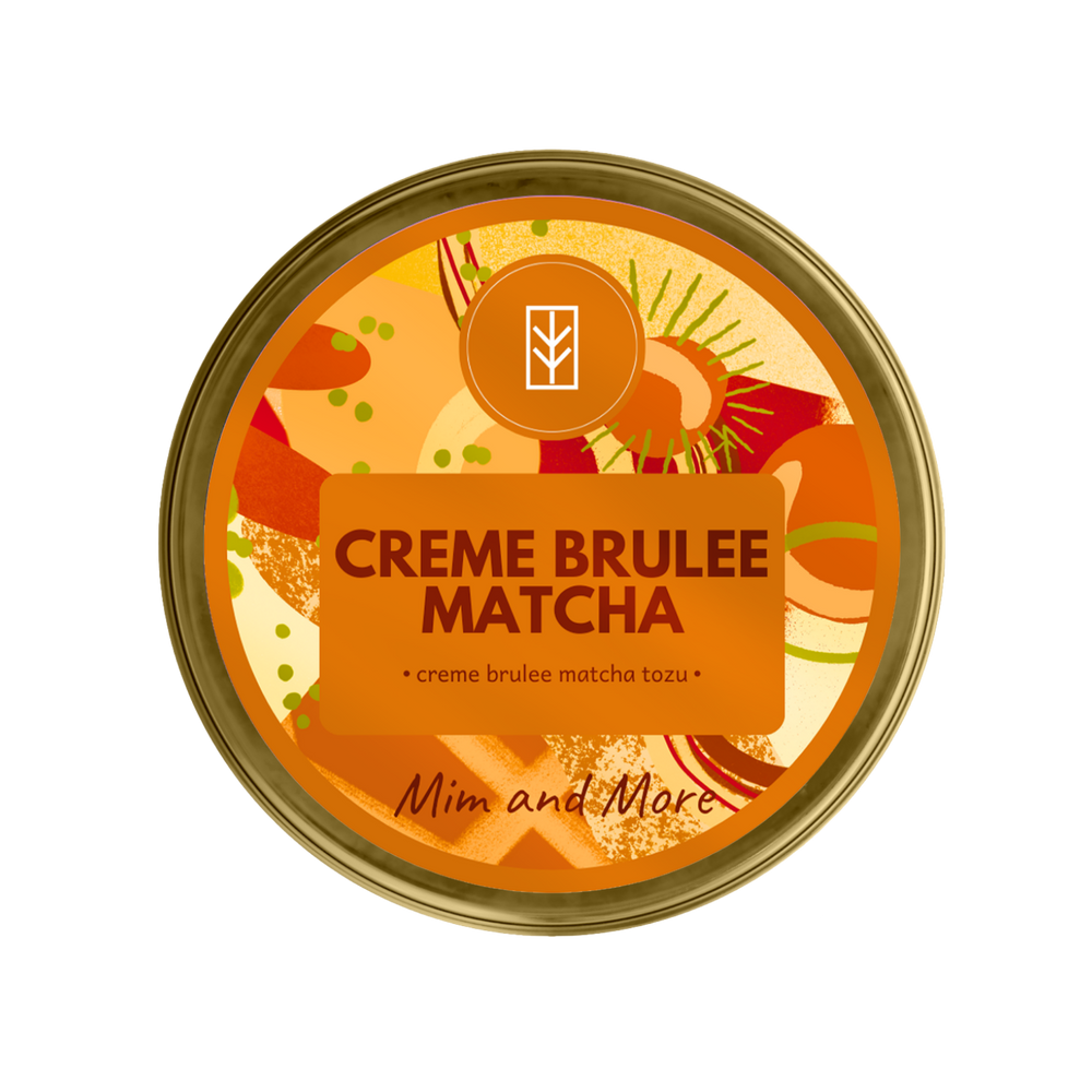 Creme Brulee Matcha – Creme Brulee Aromalı Ceremonial Grade Matcha Tozu 25 g