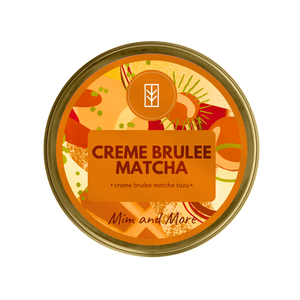 Creme Brulee Matcha – Creme Brulee Aromalı Ceremonial Grade Matcha Tozu 25 g