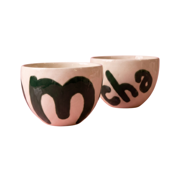 Matcha Seramik Bardak – El Yapımı & El Boyaması Seramik Bardak