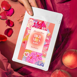 Luminara Studio x Mim and More High Vibes Only Peach & Rose Coffee