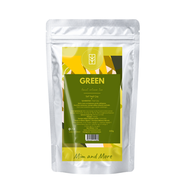 Green Tea - Saf Yeşil Çay, 100 gr