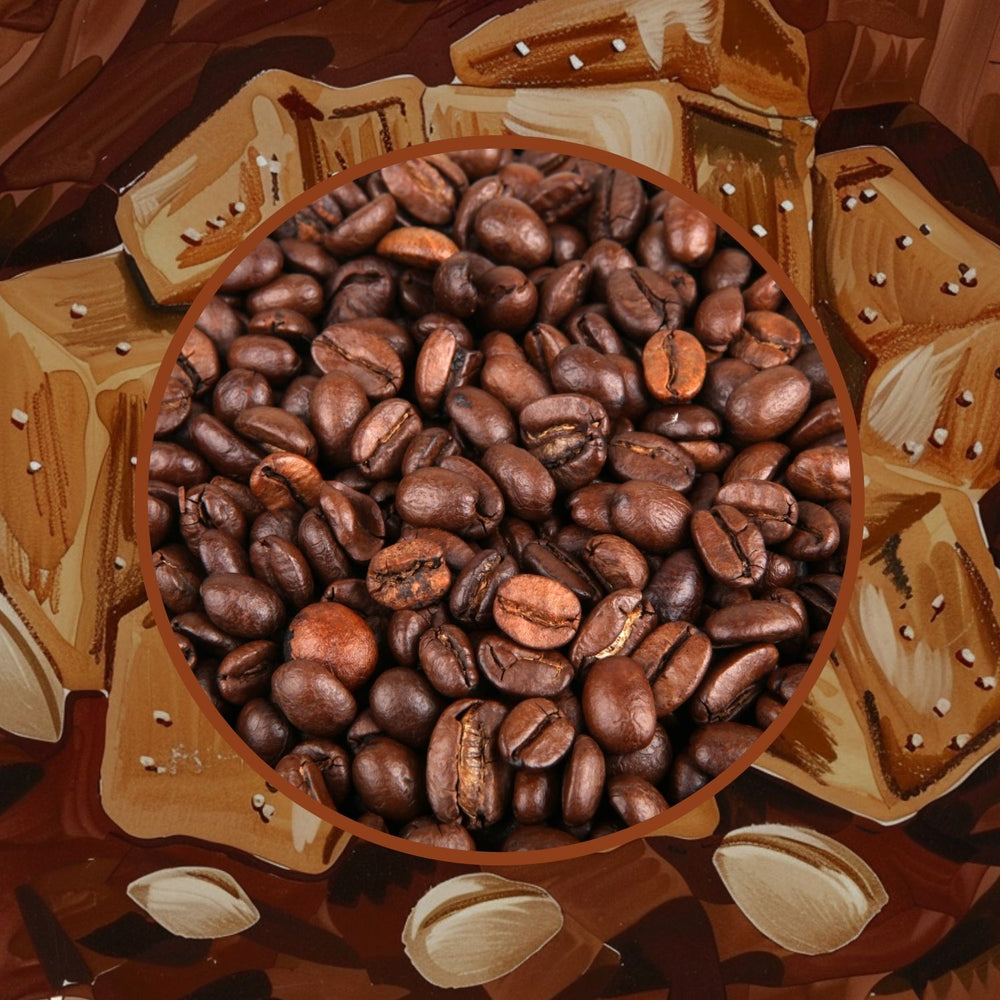 Toffee Nut Coffee - Toffee Nut Aromalı Çekirdek Kahve 200 g