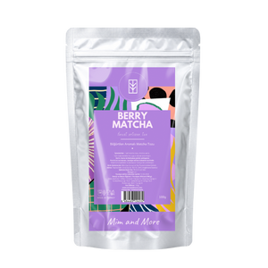 Berry Matcha – Orman Meyve Aromalı Ceremonial Grade Matcha Tozu 100 g