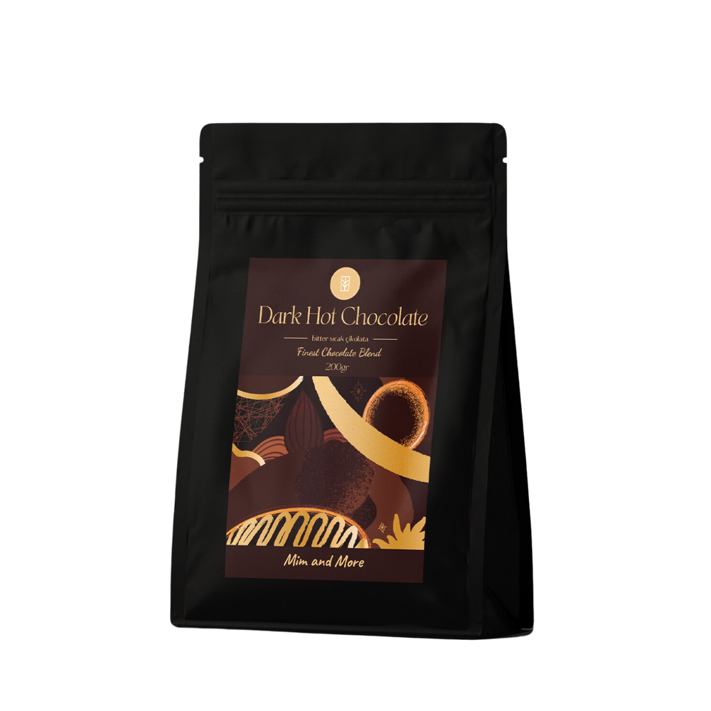 Dark Hot Chocolate - Bitter Sıcak Çikolata Doypack, 200 g