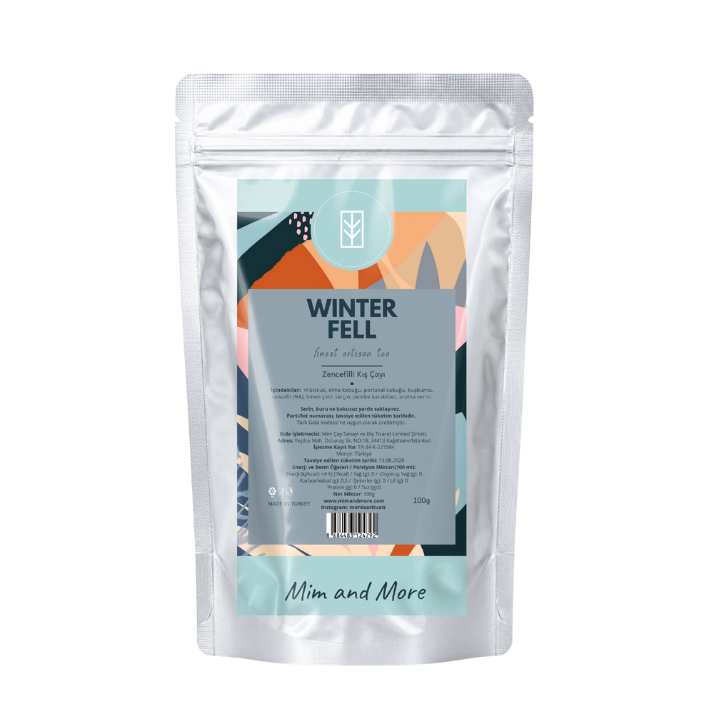 Winter Fell Tea - Zencefilli Hibiskus Çayı 100 g
