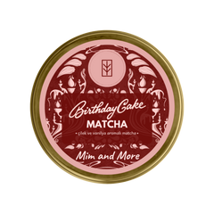 Birthday Cake Matcha - Çilek ve Vanilya Aromalı Matcha, 25 g
