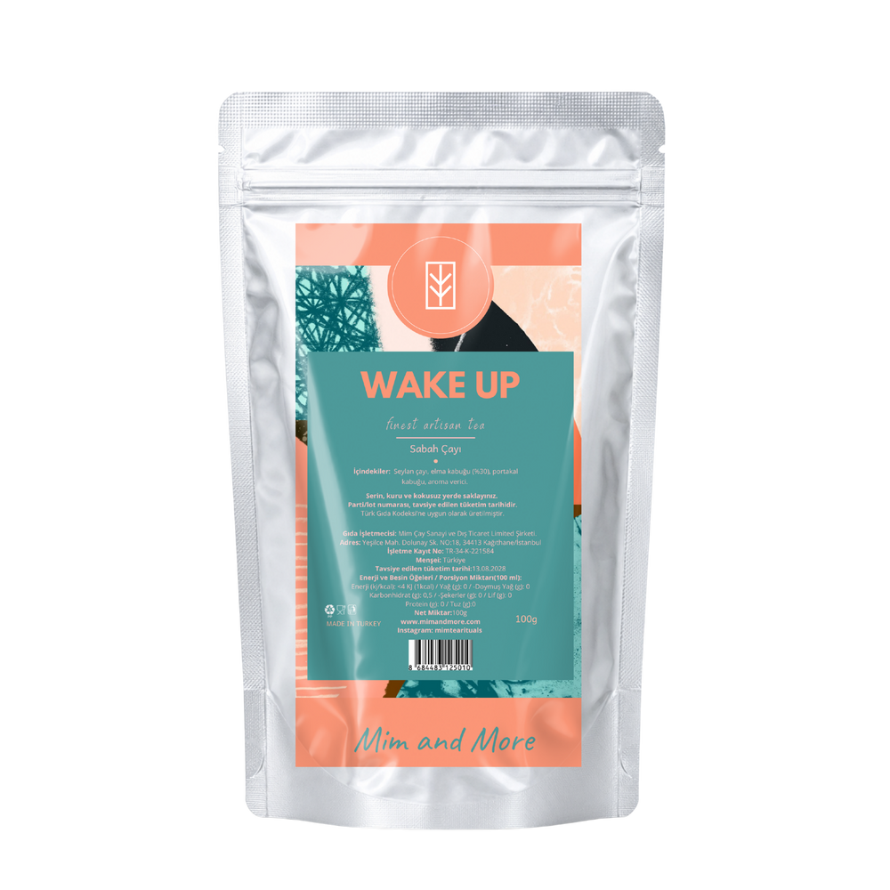 Wake Up Tea – Kahve Çekirdekli Seylan Çayı 100 g