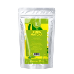 Lemon Matcha – Limon Aromalı Ceremonial Grade Matcha Tozu 100 g