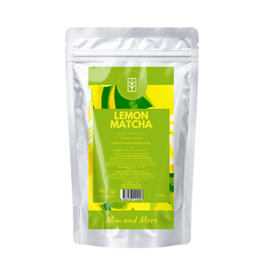 Lemon Matcha – Limon Aromalı Ceremonial Grade Matcha Tozu 100 g