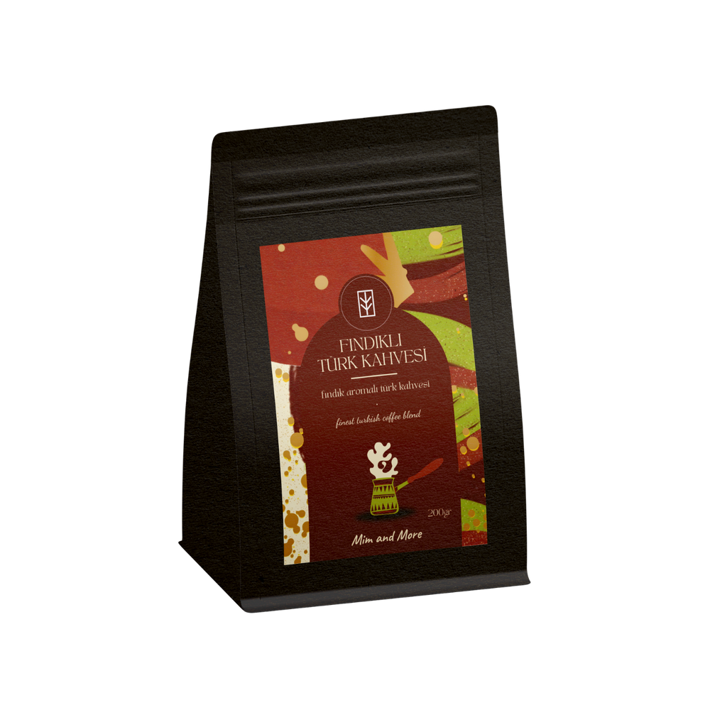 Hazelnut Turkish Coffee - Fındık Aromalı Türk Kahvesi 200 g
