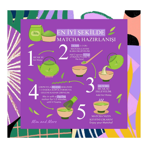 Berry Matcha – Orman Meyve Aromalı Ceremonial Grade Matcha Tozu 25 g