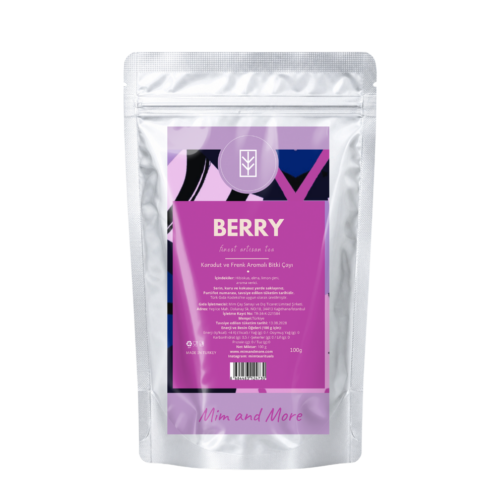 Berry Tea – Orman Meyveli Hibiskus Çayı 100 g