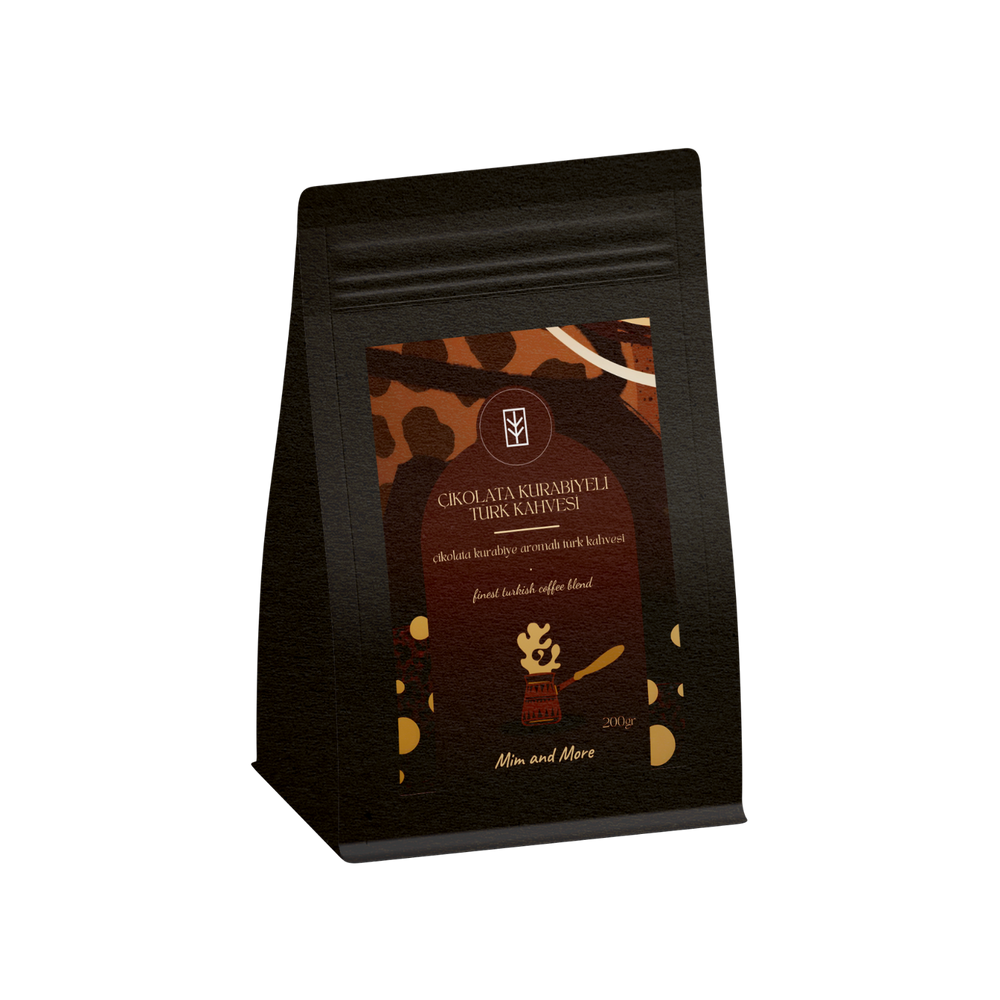Chocolate Cookie Turkish Coffee - Çikolata Kurabiye Aromalı Türk Kahvesi 200 g