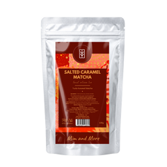 Salted Caramel Matcha – Tuzlu Karamel Aromalı Ceremonial Grade Matcha Tozu 100 g