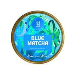 Blue Matcha – Kurabiye Aromalı Mavi Spirulina & Matcha Tozu 25 g