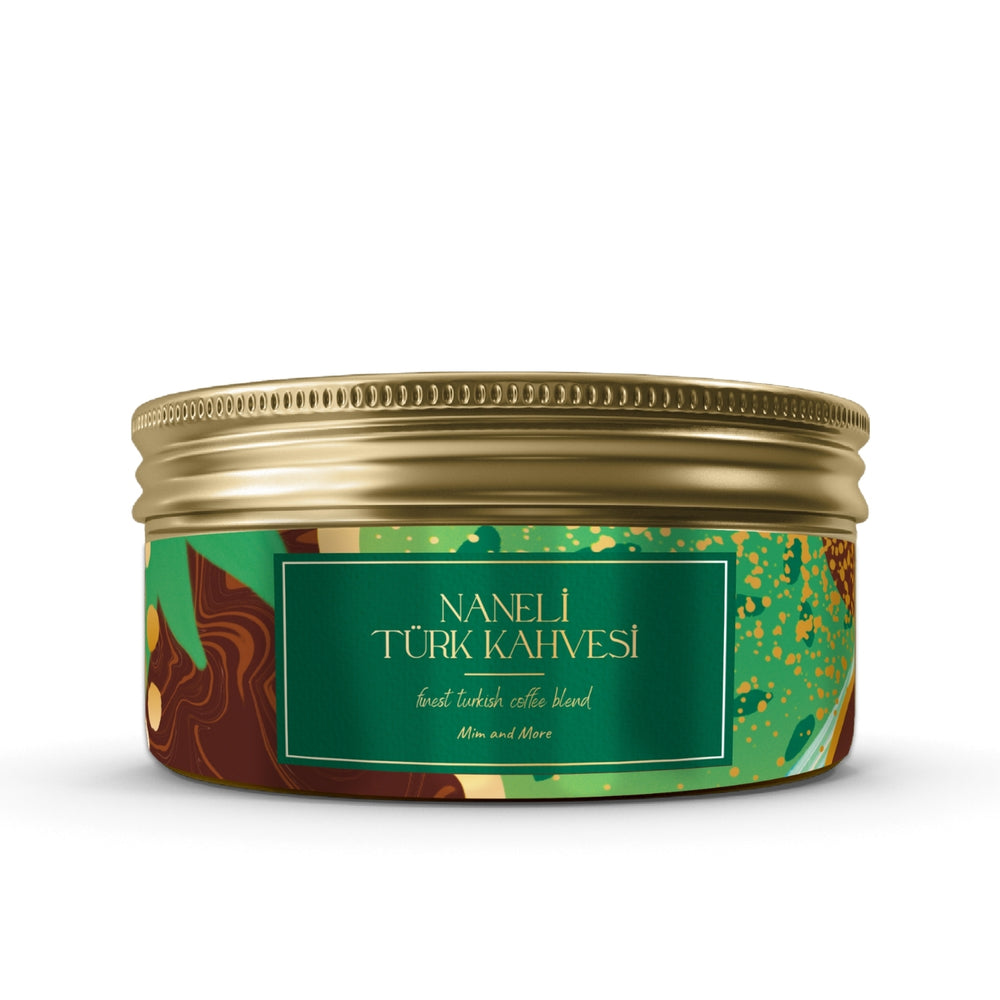 Mint Turkish Coffee - Nane Aromalı Türk Kahvesi, 150 gr