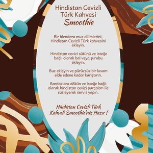 Coconut Turkish Coffee - Hindistan Cevizi Aromalı Türk Kahvesi, 200 gr