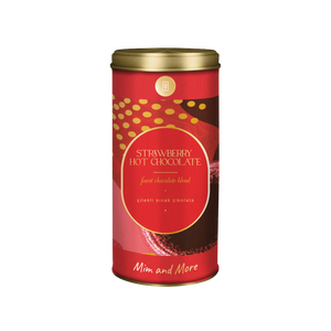 Strawberry Hot Chocolate - Çilekli Sıcak Çikolata Tin, 200 g