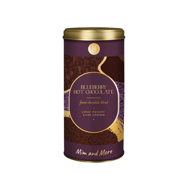 Blueberry Hot Chocolate - Yaban Mersinli Sıcak Çikolata Tin, 200 g