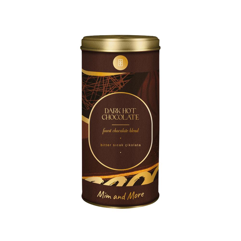 Dark Hot Chocolate - Bitter Sıcak Çikolata Tin, 200 g