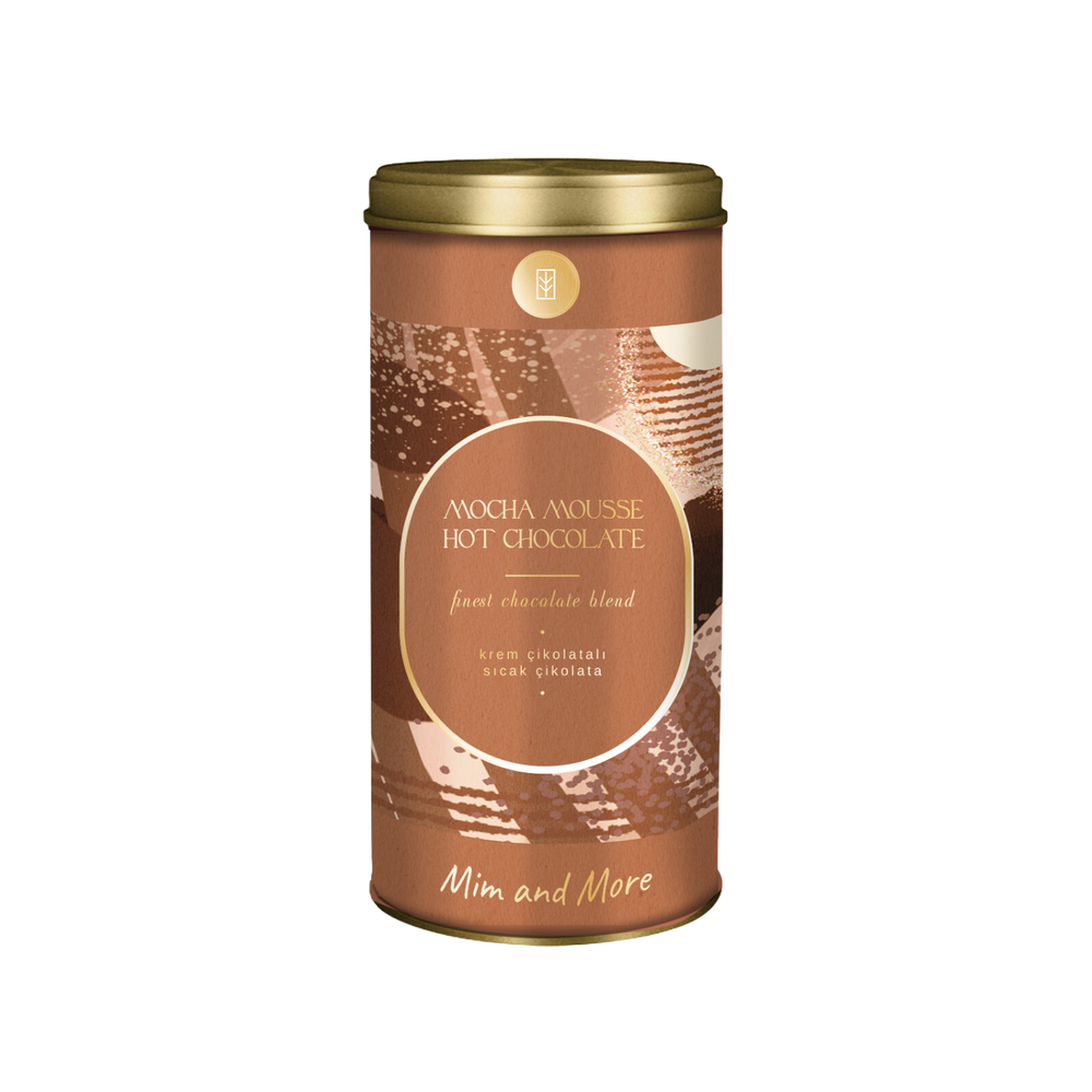 Mocha Mousse Hot Chocolate - Mocha Mousse Sıcak Çikolata Tin, 200 g