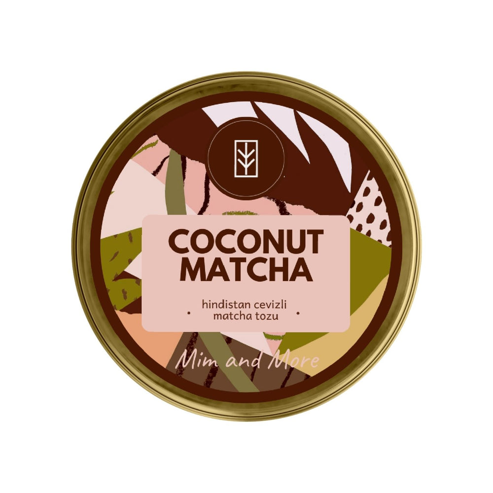 Coconut Matcha – Hindistan Cevizi Aromalı Ceremonial Grade Matcha Tozu 25 g