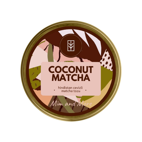 Coconut Matcha – Hindistan Cevizi Aromalı Ceremonial Grade Matcha Tozu 25 g