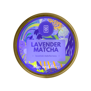Lavender Matcha – Lavanta Aromalı Ceremonial Grade Matcha Tozu 25 g