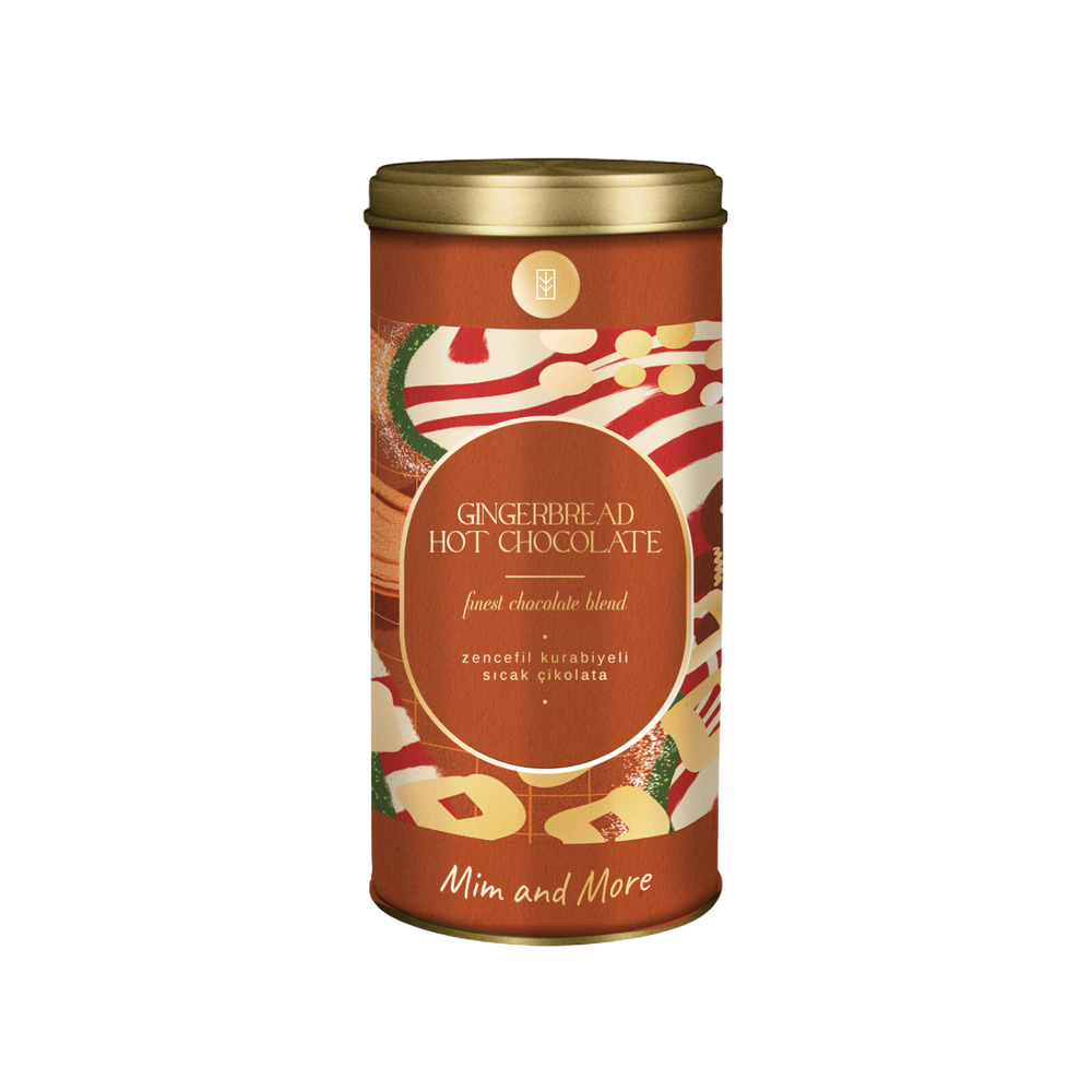 Gingerbread Hot Chocolate - Zencefilli Kurabiyeli Sıcak Çikolata Tin, 200 g