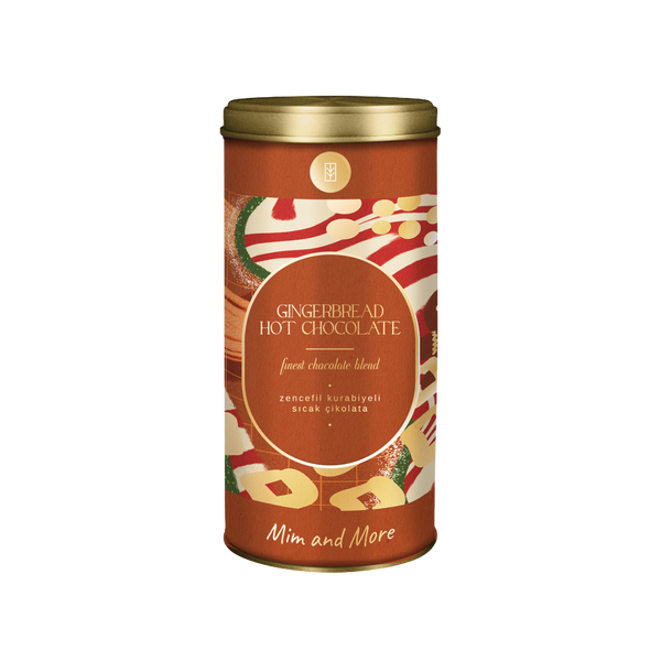Gingerbread Hot Chocolate - Zencefilli Kurabiyeli Sıcak Çikolata Tin, 200 g