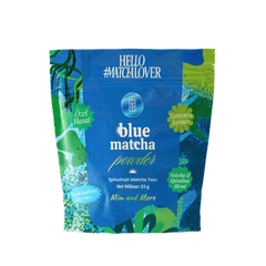 Blue Matcha Powder - Mavi Spirulina Superfood Matcha Tozu Doypack 25 g