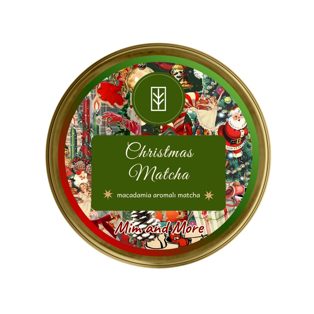 Christmas Kiss 2025 Matcha – Macadamia Aromalı Matcha 25 gr