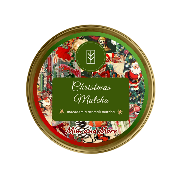 Christmas Kiss 2025 Matcha – Macadamia Aromalı Matcha 25 gr