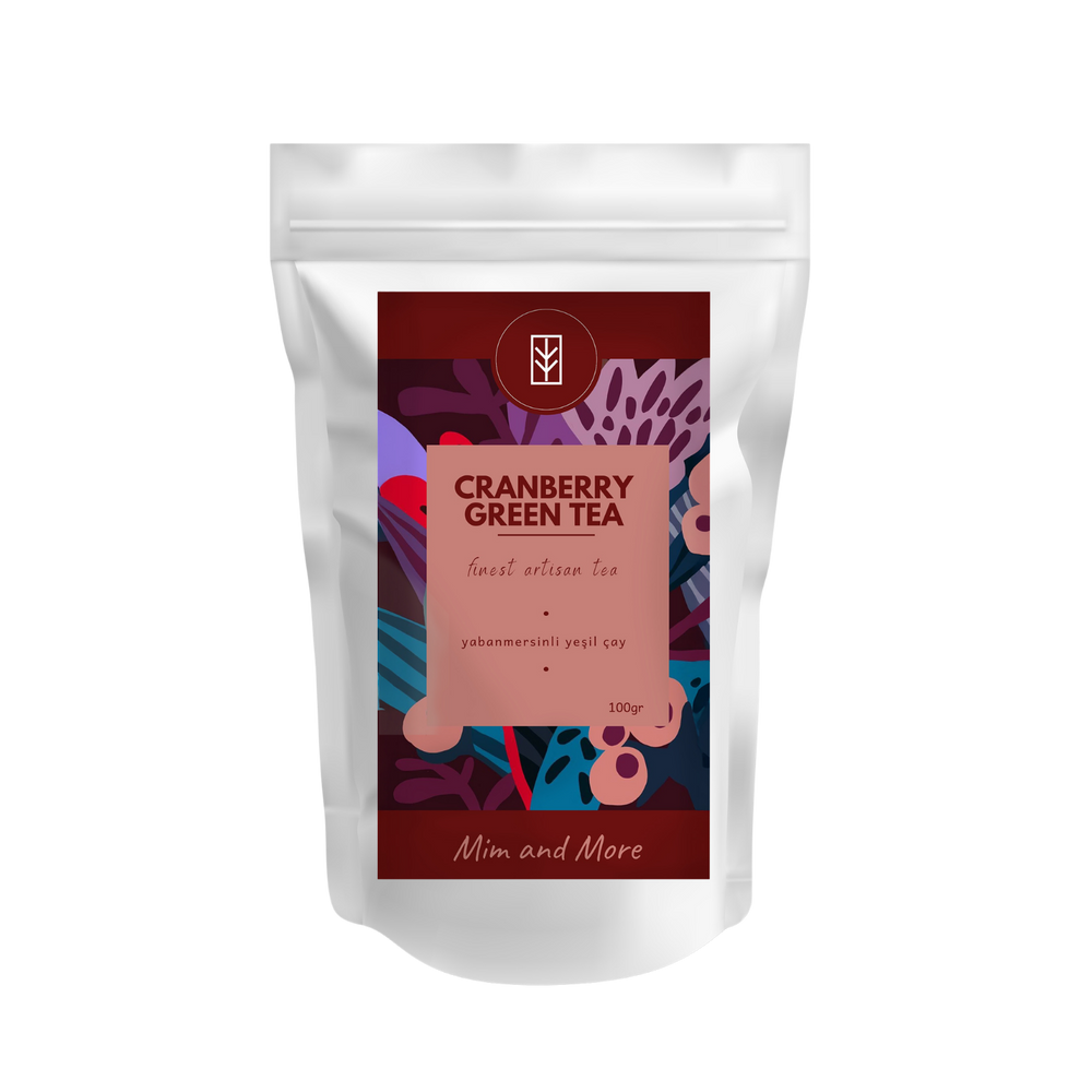 Cranberry Green – Yaban Mersinli Bitki Çayı 100 g