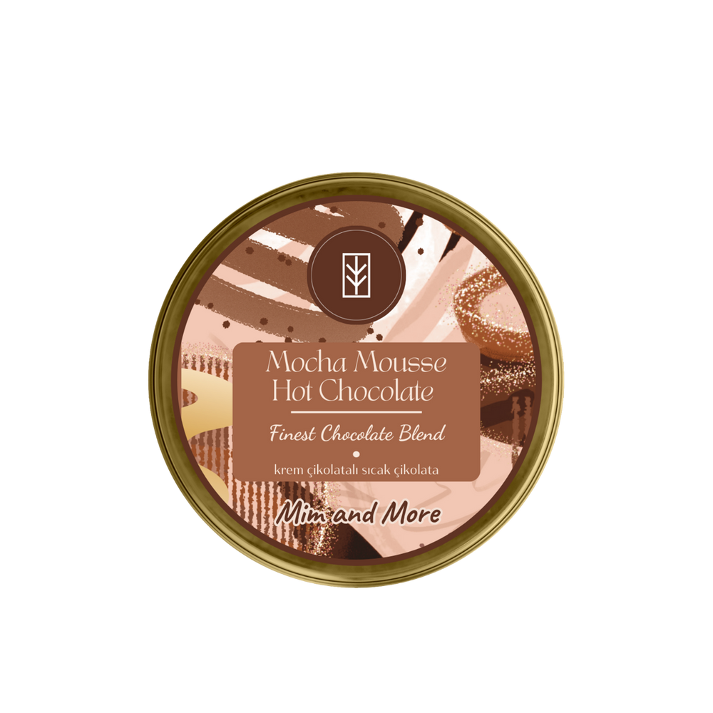 Mocha Mousse Hot Chocolate - Krem Çikolatalı Sıcak Çikolata Tin, 50 G