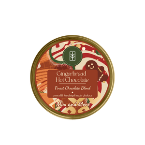 Gingerbread Hot Chocolate - Zencefilli Kurabiyeli Sıcak Çikolata Tin, 50 G