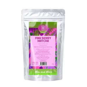 Pink Berry Matcha – Orman Meyve Aromalı Pink Matcha Tozu 100 g