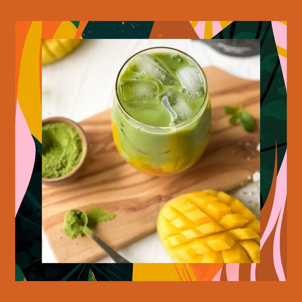 Mango Matcha – Mango Aromalı Ceremonial Grade Matcha Tozu 50 g