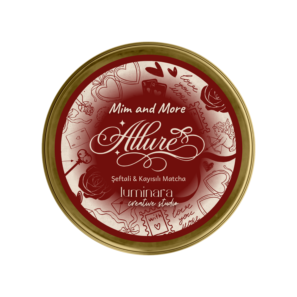 Luminara Studio x Allure Matcha – Şeftali ve Kayısı Aromalı Matcha 25 g